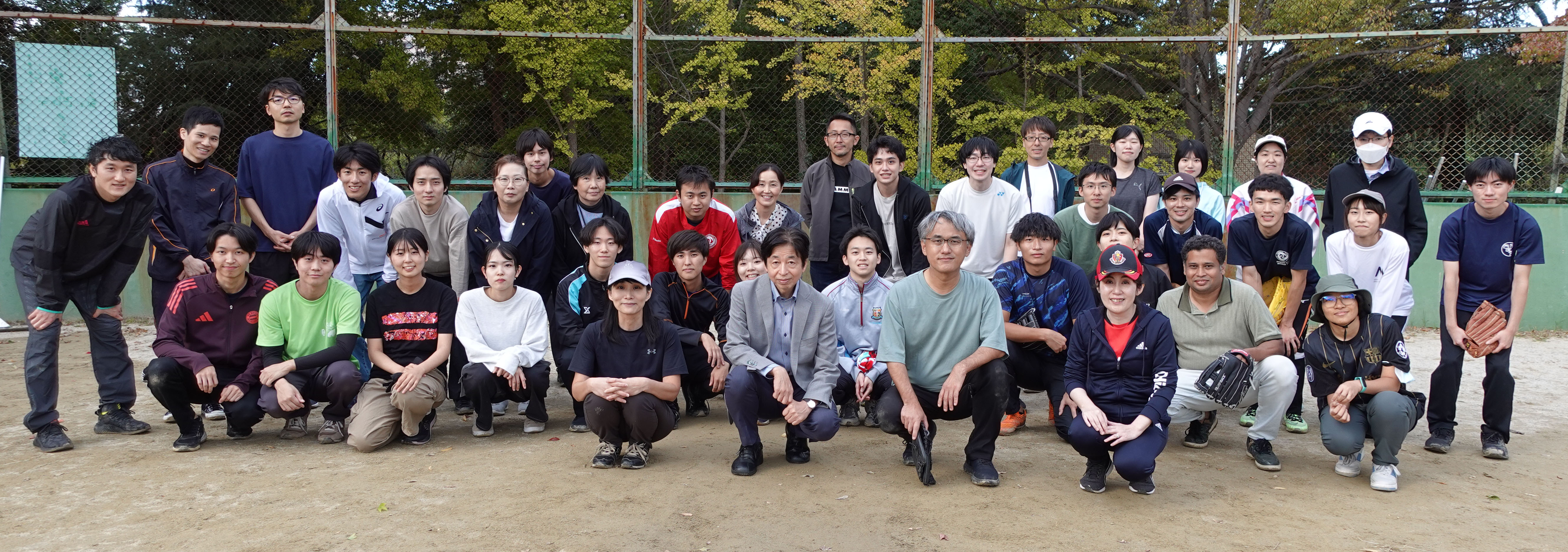 ソフトボール大会の写真