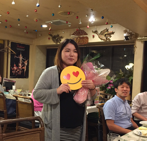 山道先生送別会