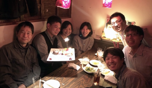 勝島先生壮行会