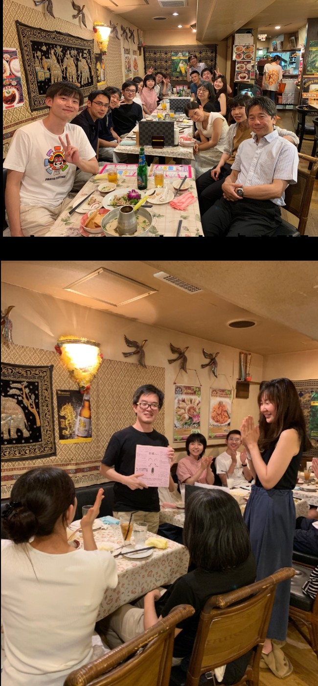 彭楊先生送別会