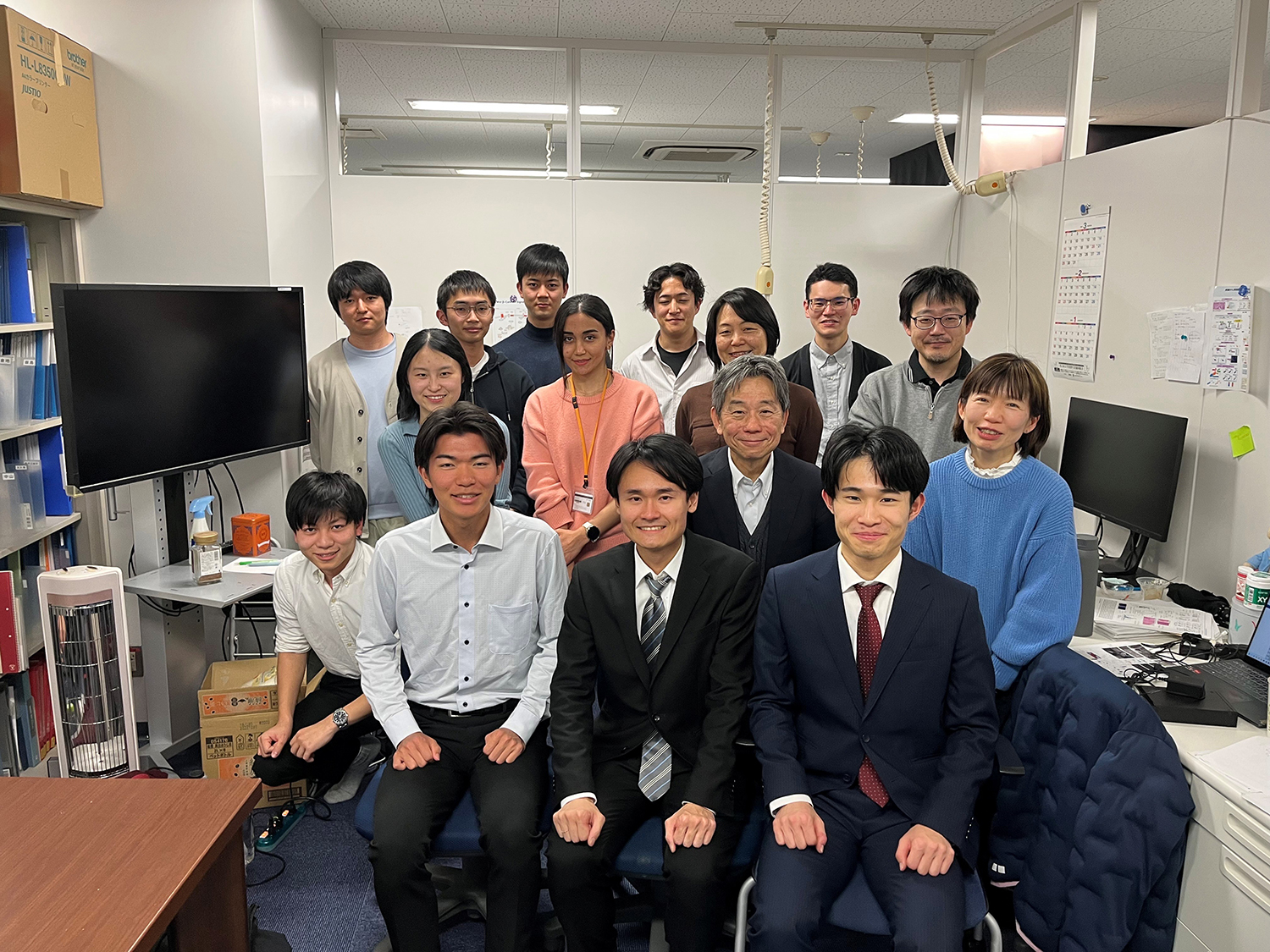 基礎配属の学生さんが研究成果を発表しました。