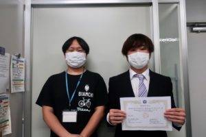 医学部４年生（当時３年生）の菊池鴻太さんが、第30回基礎医学セミナーで優秀者に選ばれました。おめでとうございます。