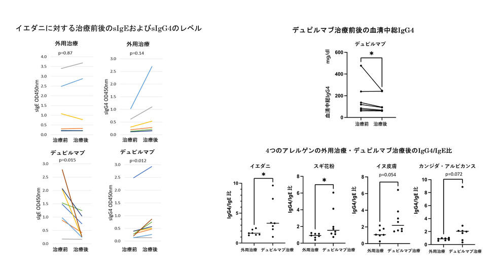 DUPILUMAB / IgG4 研究成果ビジュアル