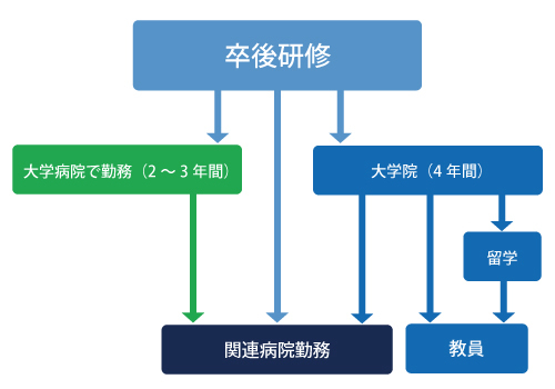 名古屋大学大学院医学系研究科 糖尿病・内分泌内科学入局後の進路