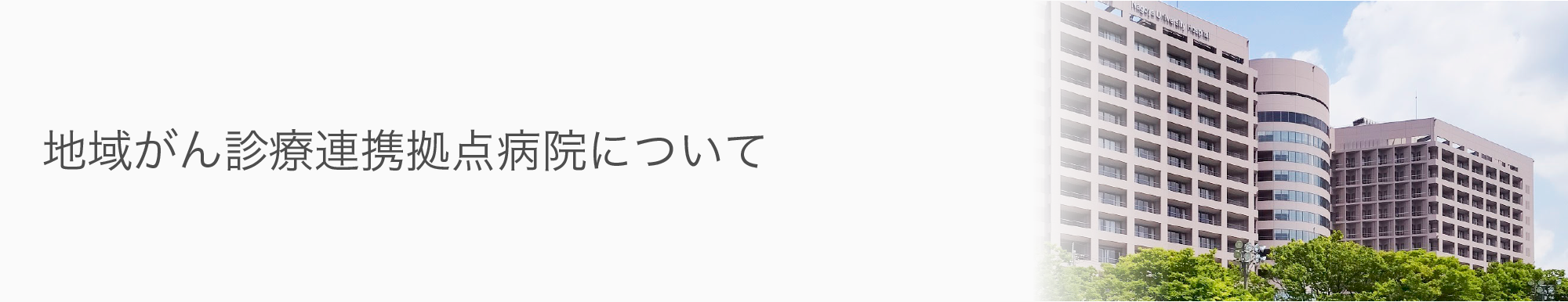 地域がん診療連携拠点病院について