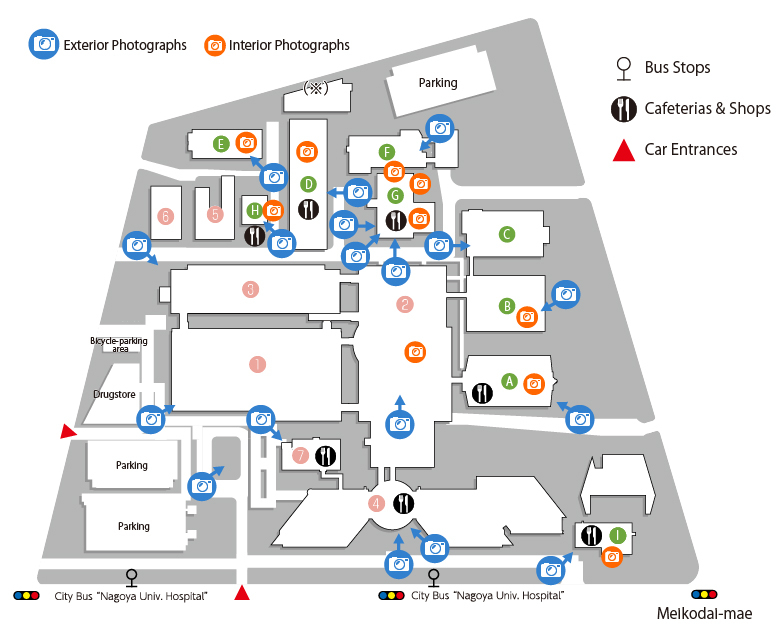 Tsurumai Campus Map