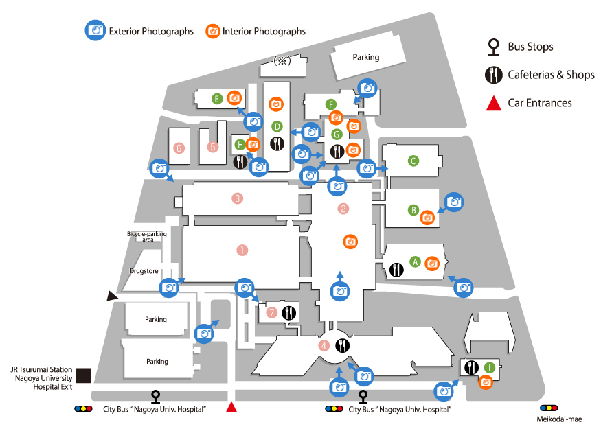 Tsurumai Campus Map
