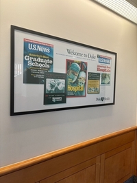 病棟のいたるところにDuke の広告がありました。.jpg