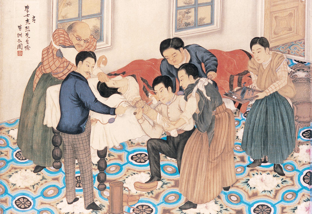 愛知県立病院外科手術図