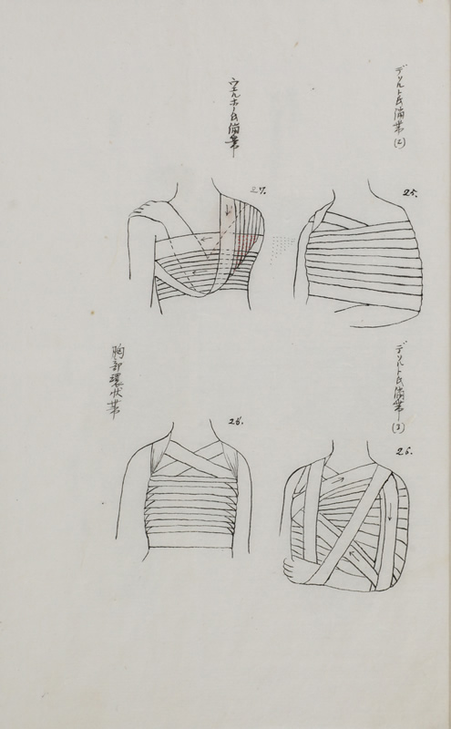 花房道純講義録 繃帯学図譜 画像10