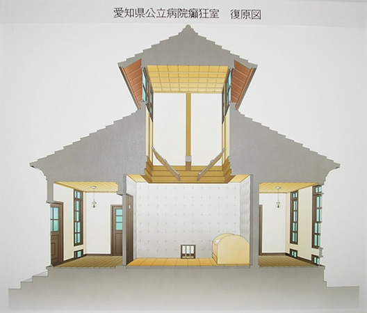 Public Hospital Mental Clinic Building: Reconstruction Perspective Diagram Image1
